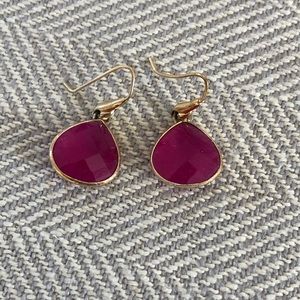 Stella & Dot Small Serenity Stone Dangle Earrings